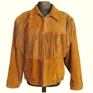 Pioneer Wear suede fringe jacket